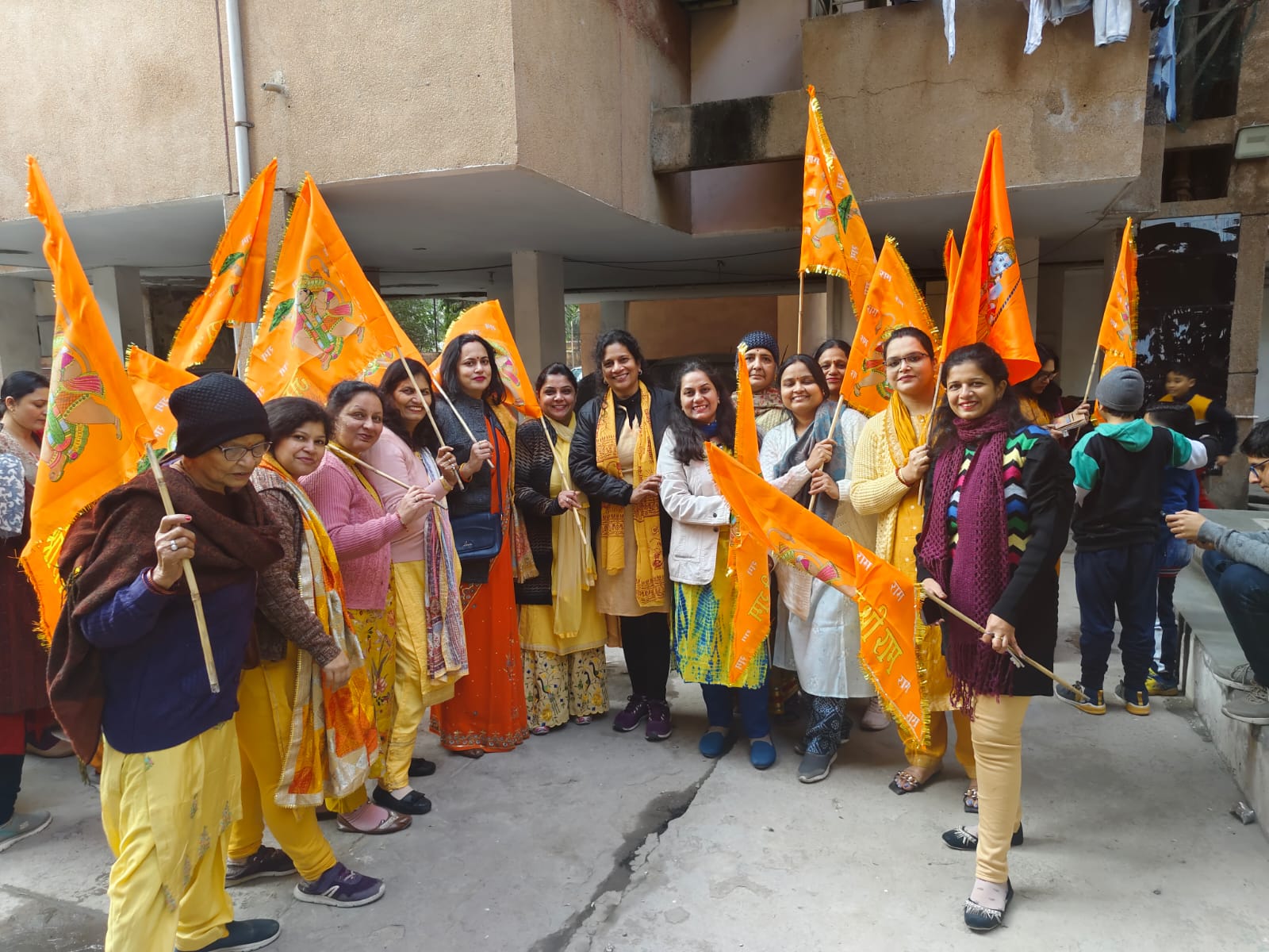 Ram Mandir celebration at Shivalika